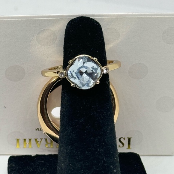 Isaac Mizrahi Set of 3 Statement Ring SZ 8 - Picture 6 of 10